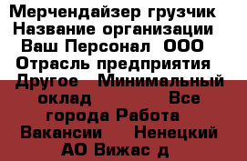 Мерчендайзер-грузчик › Название организации ­ Ваш Персонал, ООО › Отрасль предприятия ­ Другое › Минимальный оклад ­ 40 000 - Все города Работа » Вакансии   . Ненецкий АО,Вижас д.